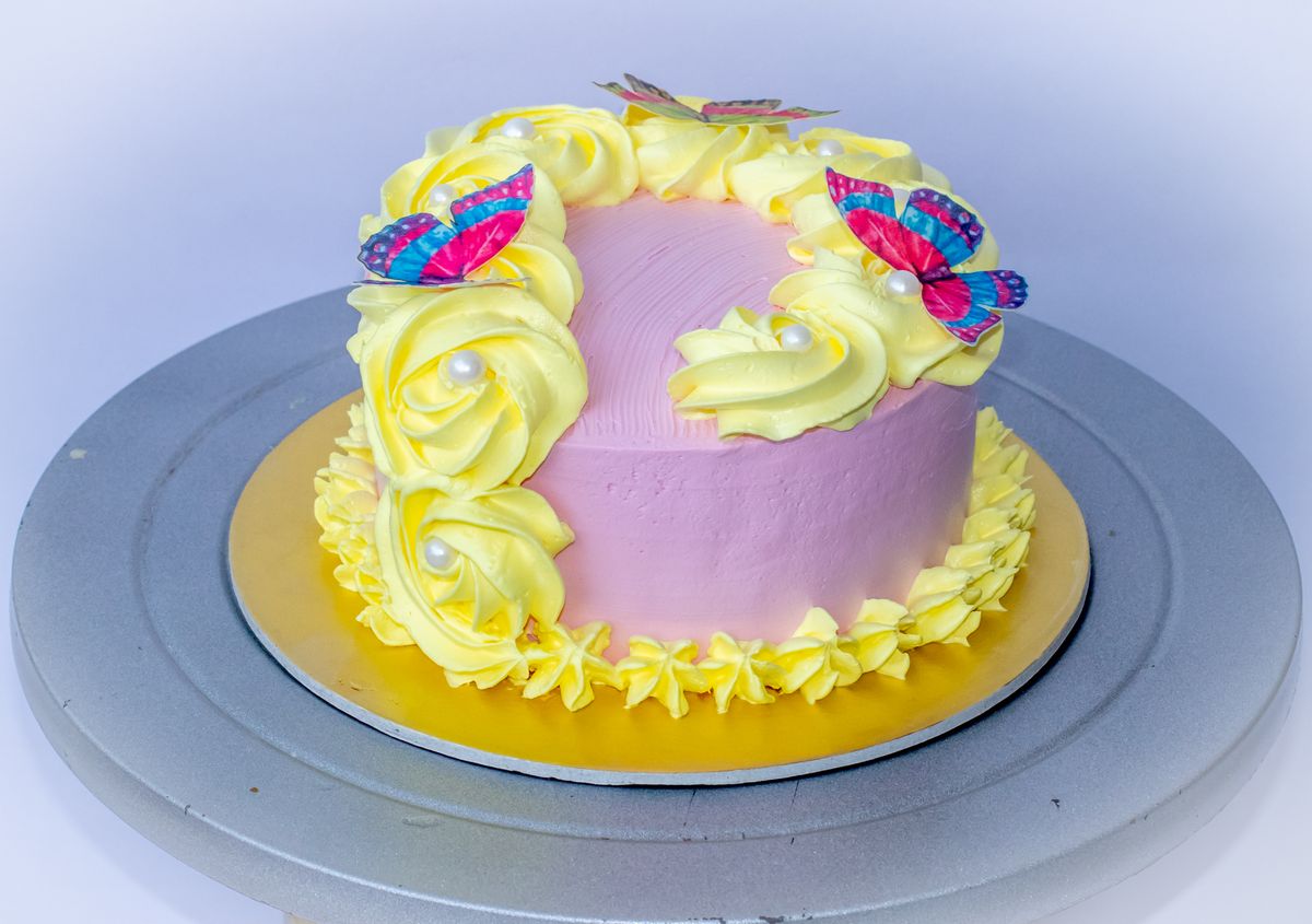 Creamy Delight Cake Creation