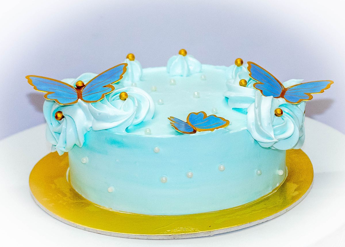 Creamy Delight Cake Creation