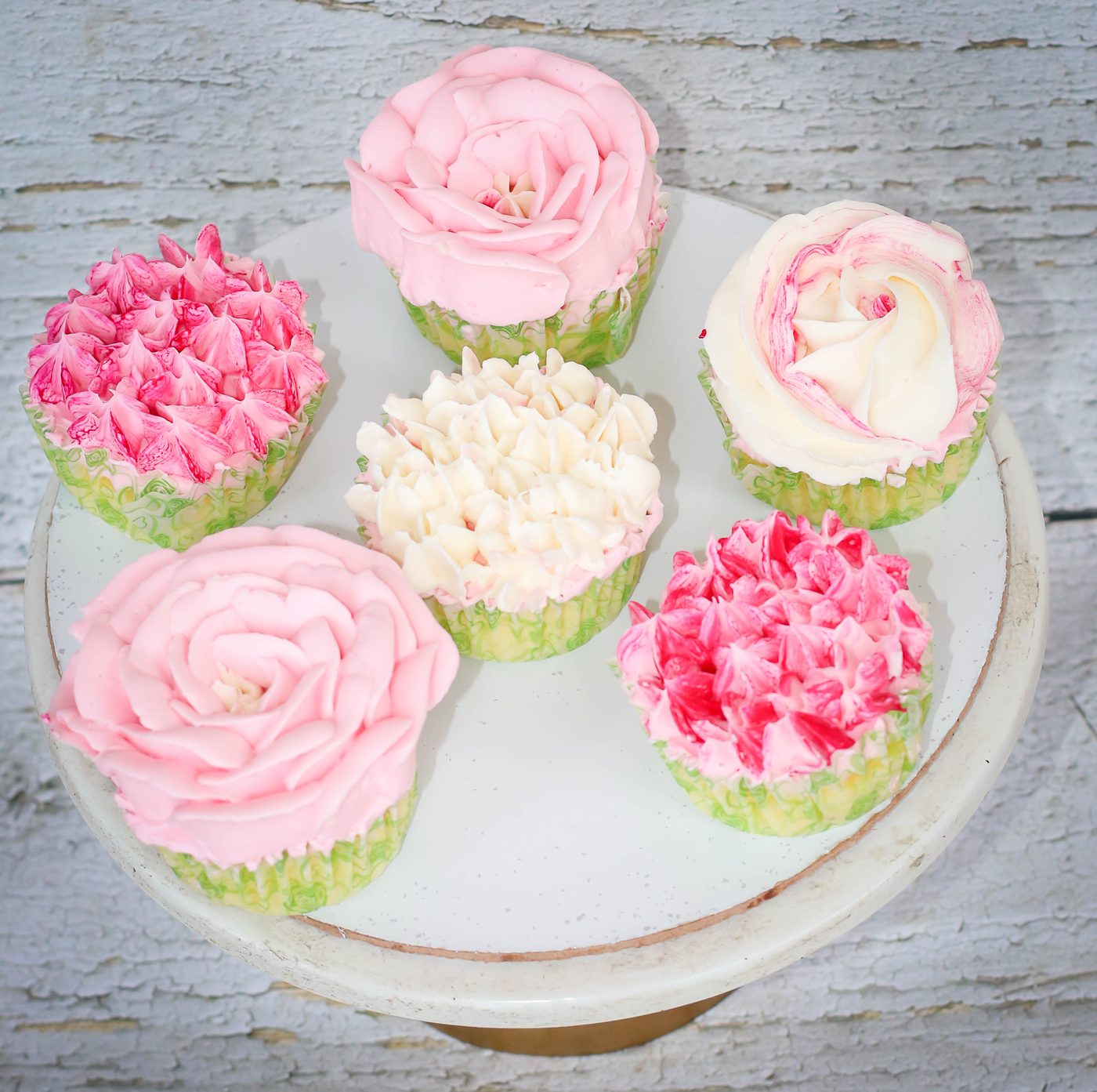 Rose Garden Cupcakes