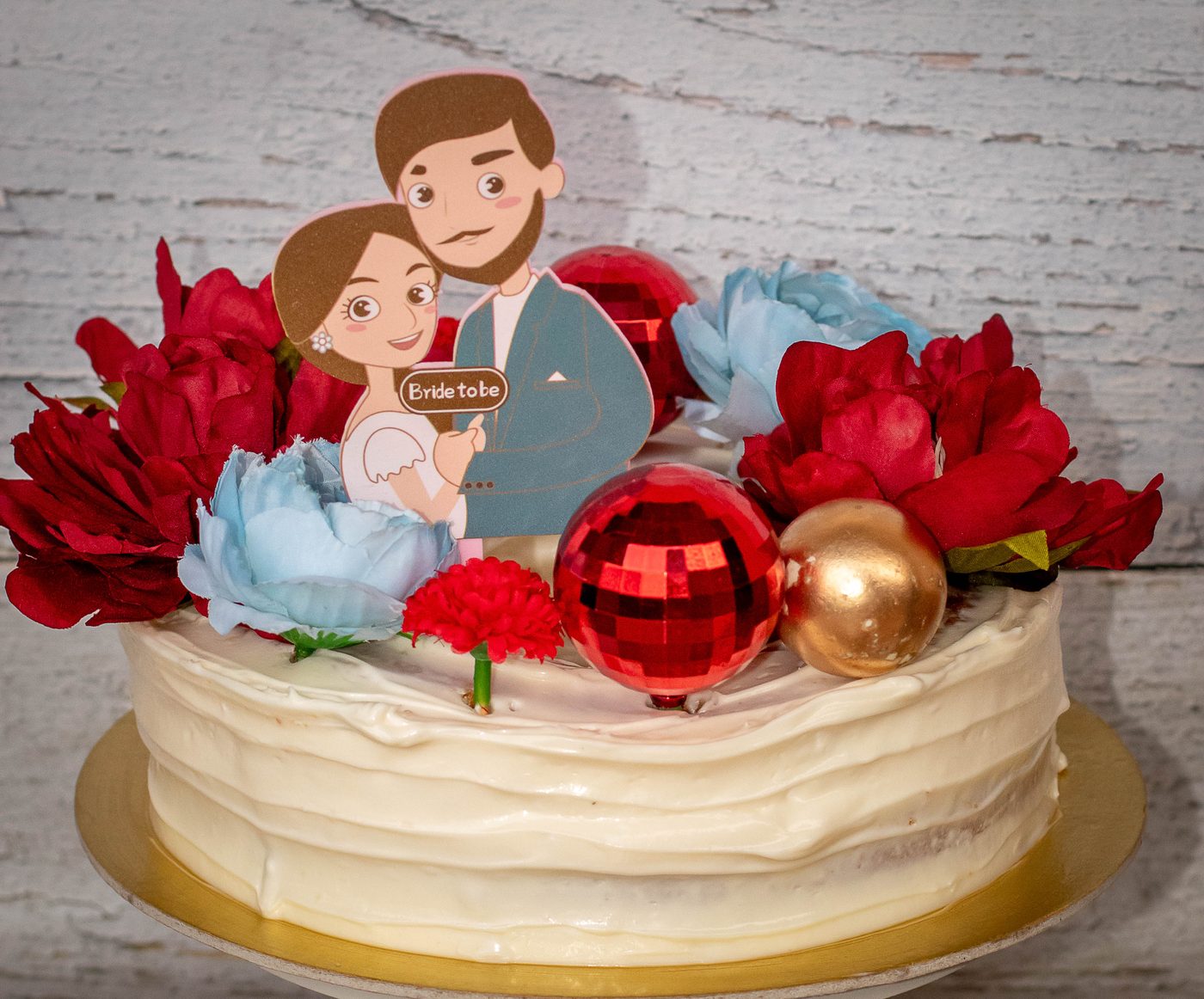 Bride-to-Be Celebration Cake